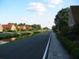 Wieke an der die Ferienwohnung in Ostrhauderfehn Ostfriesland liegt.