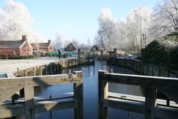 Papenburger Van Velen Anlage bei Frost